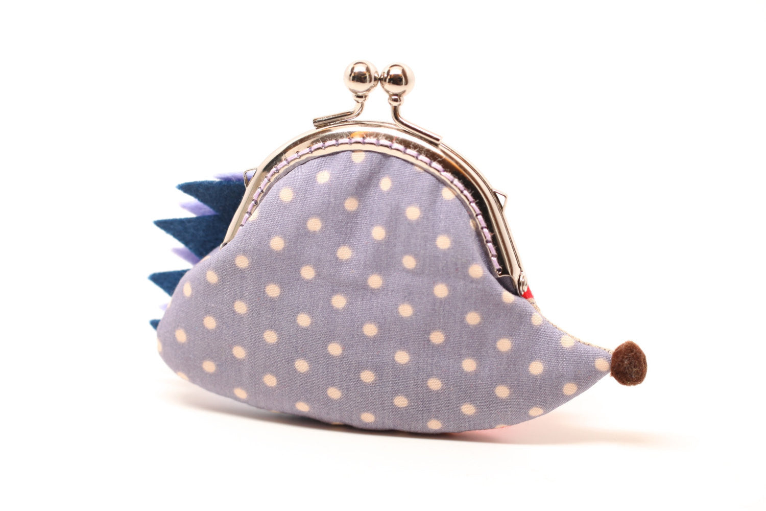 Color palette hedgehog clutch purse "Harmony"
