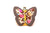 My secret brown butterfly coin purse