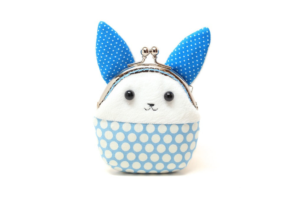 Little blue rabbit mini coin purse